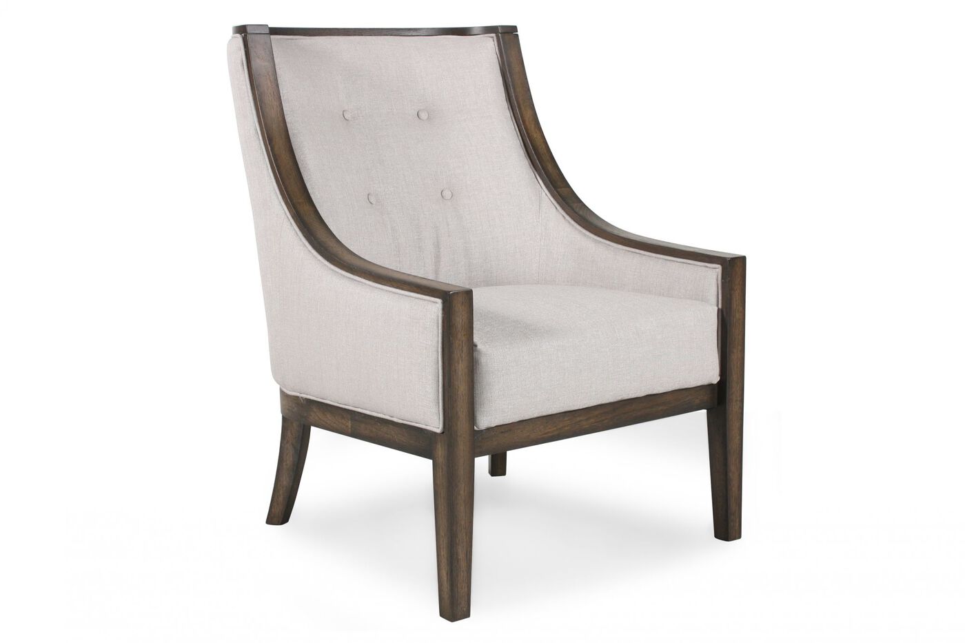 Boulevard Linen Khaki Chair Mathis Brothers Furniture